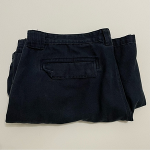 Duluth Trading Co. Mens Navy Blue Fire Hose Cargo Shorts‎ 9” Size 46